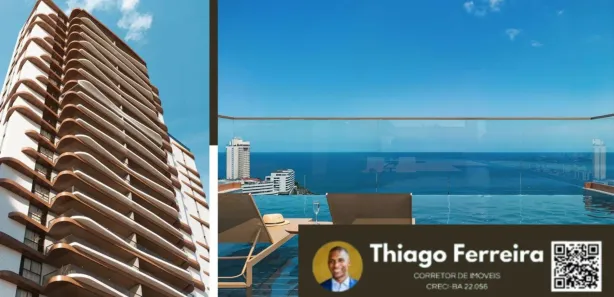 Apartamento com 3 Quartos à venda, 97m² no Rio Vermelho, Salvador