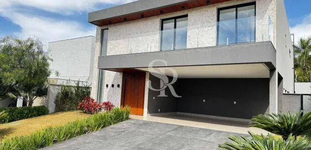 Casa de Condomínio com 5 Quartos à venda, 380m² no Alphaville Flamboyant Residencial Araguaia, Goiânia