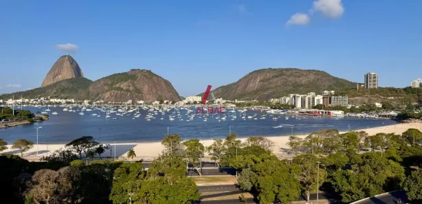 Apartamento com 3 Quartos para alugar, 190m² no Botafogo, Rio de Janeiro