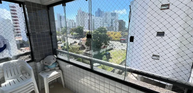 Apartamento com 3 Quartos para alugar, 130m² no Candeias, Jaboatão dos Guararapes
