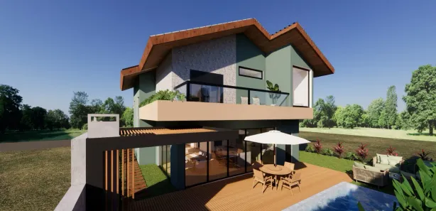 Casa de Condomínio com 4 Quartos à venda, 239m² no Ninho Verde II, Pardinho