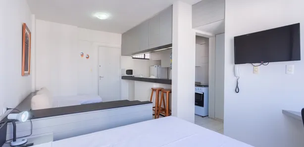 Apartamento com 1 Quarto para alugar, 34m² no Boa Viagem, Recife