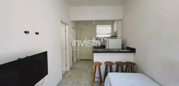 Apartamento com 1 Quarto à venda, 38m² no Embaré, Santos