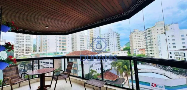 Apartamento com 3 Quartos à venda, 134m² no Vila Alzira, Guarujá