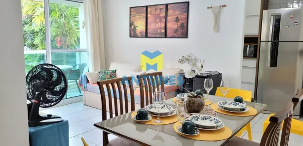 Apartamento com 3 Quartos para alugar, 70m² no , Ipojuca