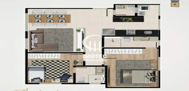 Apartamento com 2 Quartos à venda, 71m² no Vila Paris, Belo Horizonte