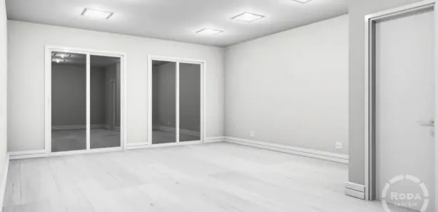 Sala Comercial para alugar, 41m² no Macuco, Santos