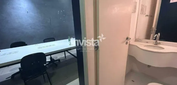 Sala Comercial para alugar, 88m² no Boqueirão, Santos