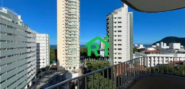Apartamento com 2 Quartos à venda, 80m² no Vila Alzira, Guarujá