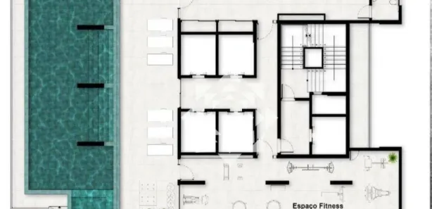 Flat com 1 Quarto à venda, 28m² no Graciosa - Orla 14, Palmas