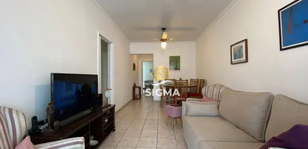 Apartamento com 2 Quartos à venda, 84m² no Vila Alzira, Guarujá
