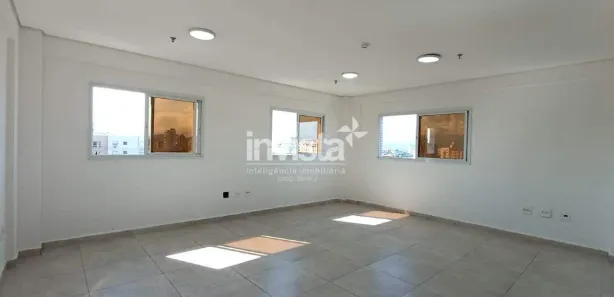 Sala Comercial para alugar, 43m² no Embaré, Santos