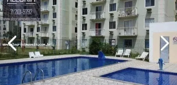 Apartamento com 3 Quartos à venda, 98m² no Caji, Lauro de Freitas