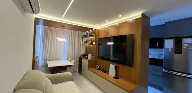 Apartamento com 2 Quartos para venda ou aluguel, 87m² no Buraquinho, Lauro de Freitas