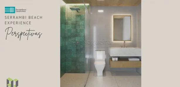 Apartamento com 1 Quarto à venda, 32m² no Enseadinha, Ipojuca