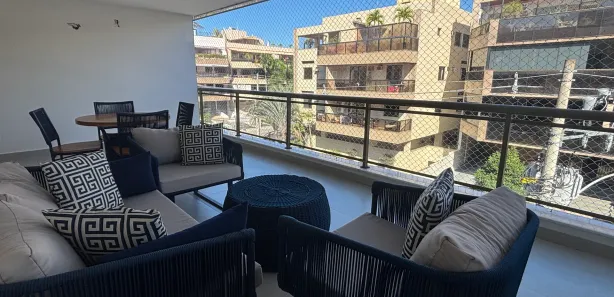 Apartamento com 3 Quartos para venda ou aluguel, 122m² no Recreio dos Bandeirantes, Rio de Janeiro