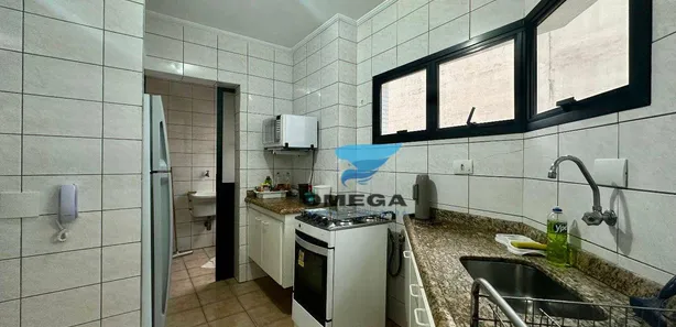 Apartamento com 2 Quartos à venda, 90m² no Vila Alzira, Guarujá