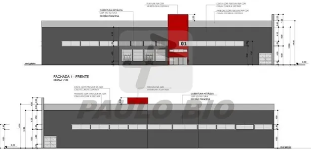 Galpão/Depósito/Armazém para venda ou aluguel, 3356m² no Parque Paraíso, Itapecerica da Serra