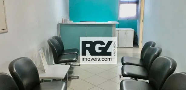 Sala Comercial para alugar, 79m² no Gonzaga, Santos