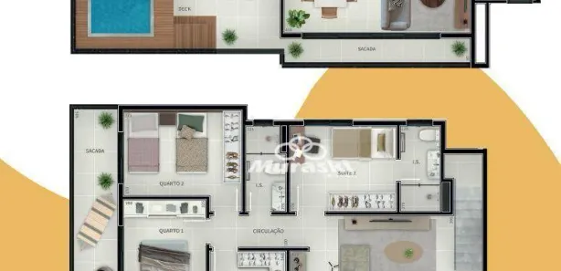 Cobertura com 4 Quartos à venda, 260m² no Guaratuba, Guaratuba