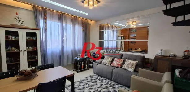 Apartamento com 3 Quartos à venda, 142m² no Boqueirão, Santos