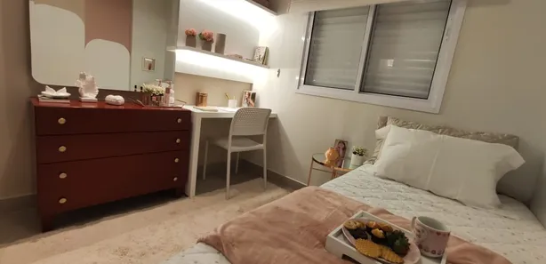 Apartamento com 2 Quartos à venda, 56m² no Vila Rosa, Goiânia