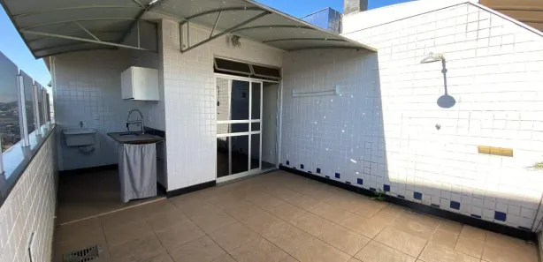 Cobertura com 3 Quartos para alugar, 80m² no Dona Clara, Belo Horizonte