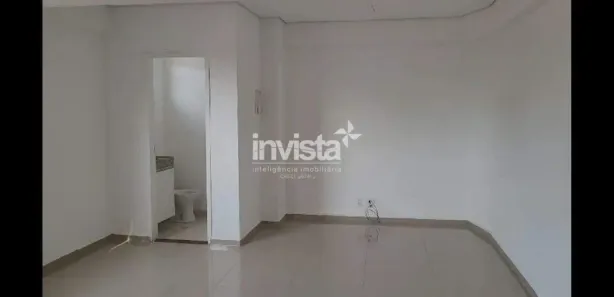 Sala Comercial com 1 Quarto para alugar, 52m² no Aparecida, Santos