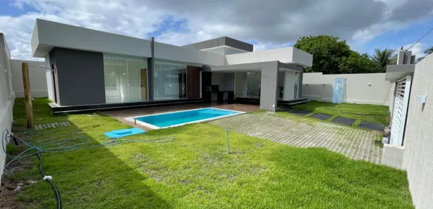 Casa com 3 Quartos para alugar, 120m² no Arembepe (Abrantes), Camaçari
