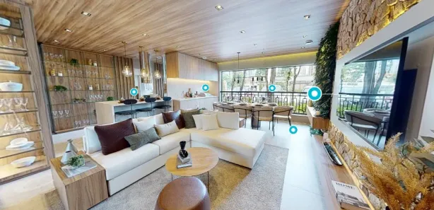 Apartamento à venda, 3 Dormitórios sendo 2 Suítes e 1 Vaga no Brooklin Paulista, São Paulo