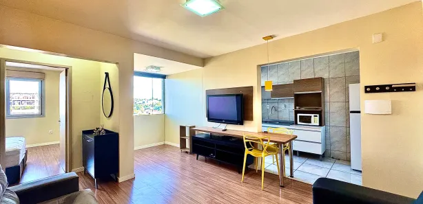 Apartamento com 1 Quarto para alugar, 53m² no Ideal, Novo Hamburgo