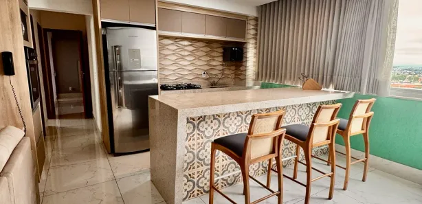 Apartamento com 2 Quartos à venda, 77m² no Vila Rosa, Goiânia