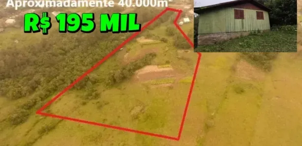 Fazenda/Sítio com 1 Quarto à venda, 70m² no Centro, Caraá