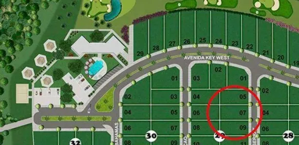 Lote/Terreno à venda, 603m² no Loteamento Caribe, Palmas