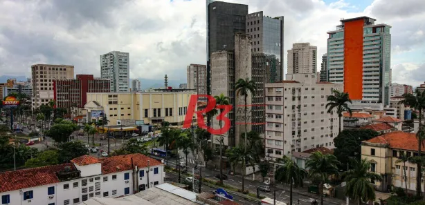 Sala Comercial para alugar, 44m² no Gonzaga, Santos