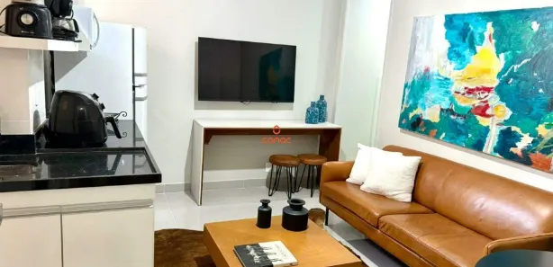 Apartamento com 1 Quarto para alugar, 52m² no Copacabana, Rio de Janeiro