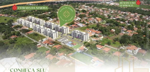 Apartamento com 2 Quartos à venda, 51m² no Vila Maioba do Janipapeiro, Paço do Lumiar