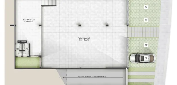 Sala Comercial à venda, 312m² no Petrópolis, Caxias do Sul