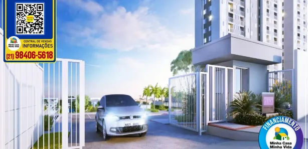 Apartamento com 2 Quartos à venda, 43m² no Alcântara, São Gonçalo
