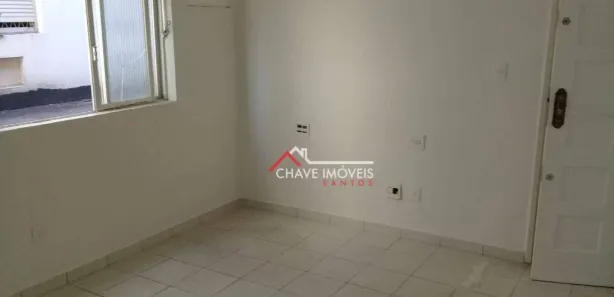 Sala Comercial para alugar, 40m² no Macuco, Santos