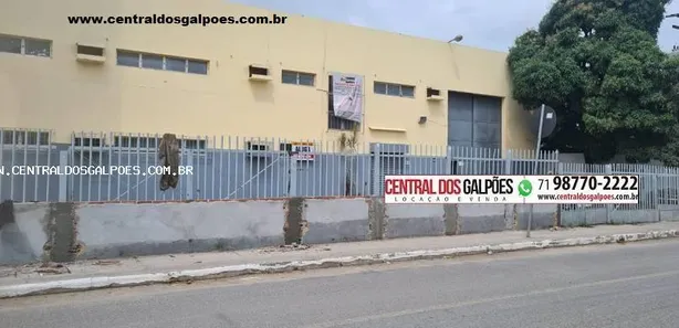 Galpão/Depósito/Armazém para alugar, 1500m² no Fazenda Grande do Retiro, Salvador