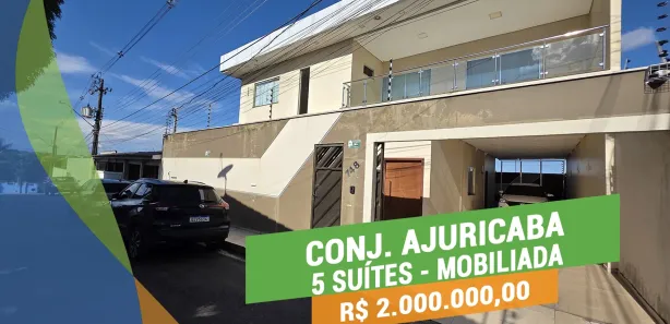 Sobrado com 5 Quartos à venda, 274m² no Alvorada, Manaus
