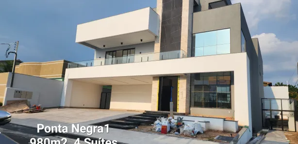 Casa de Condomínio com 4 Quartos à venda, 980m² no Ponta Negra, Manaus
