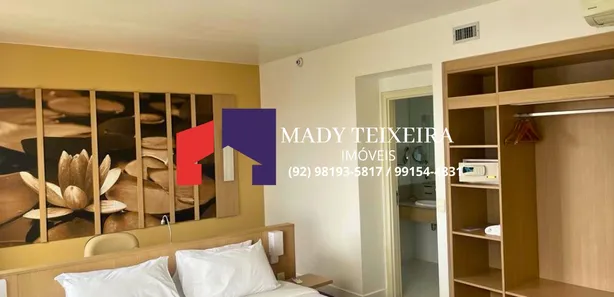 Flat com 1 Quarto à venda, 32m² no Adrianópolis, Manaus