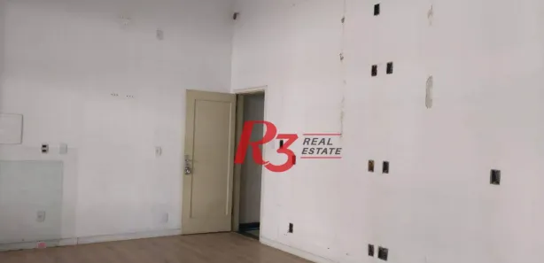 Sala Comercial para alugar, 46m² no Gonzaga, Santos