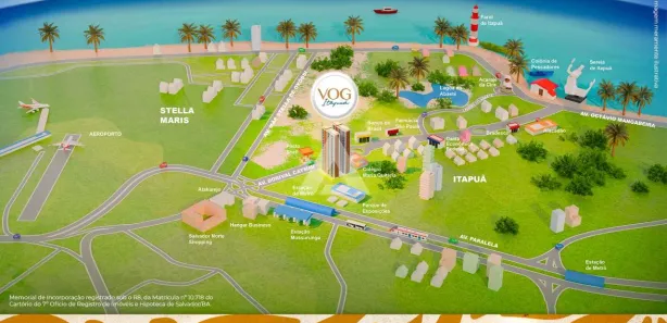 Apartamento com 2 Quartos à venda, 42m² no Itapuã, Salvador