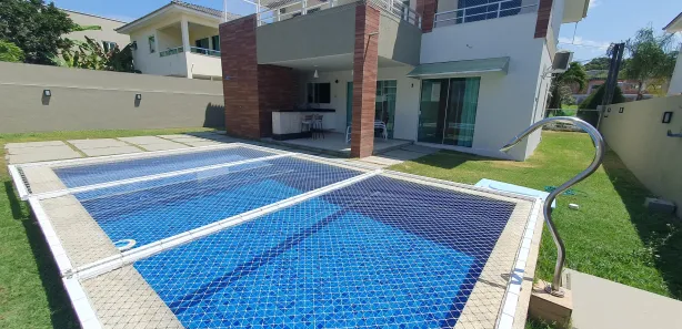 Casa de Condomínio com 4 Quartos para alugar, 270m² no Alphaville (Abrantes), Camaçari