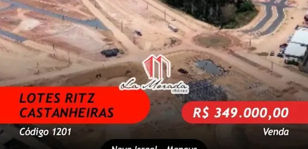 Lote/Terreno à venda, 250m² no Novo Israel, Manaus
