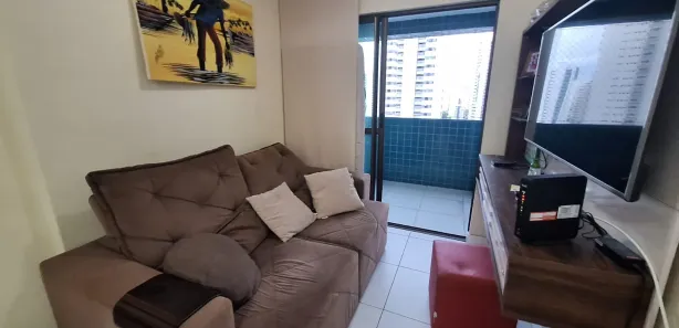 Apartamento com 1 Quarto para alugar, 40m² no Boa Viagem, Recife