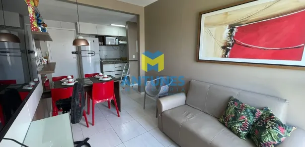 Apartamento com 1 Quarto para alugar, 35m² no , Ipojuca